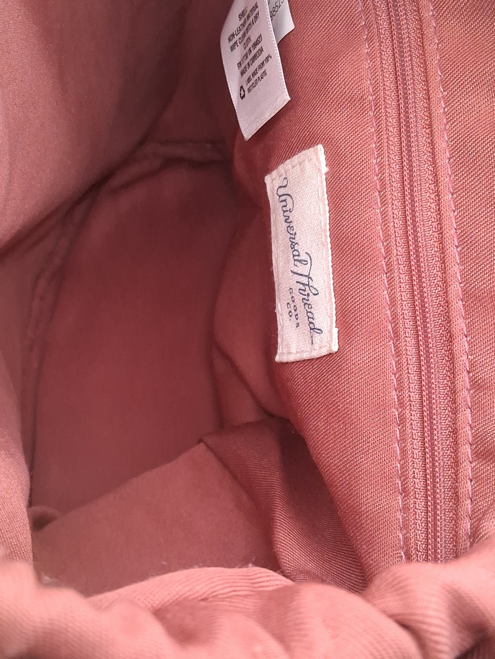 Universal Thread Women's Pink Drawstring Backpack - Picture 7 of 7